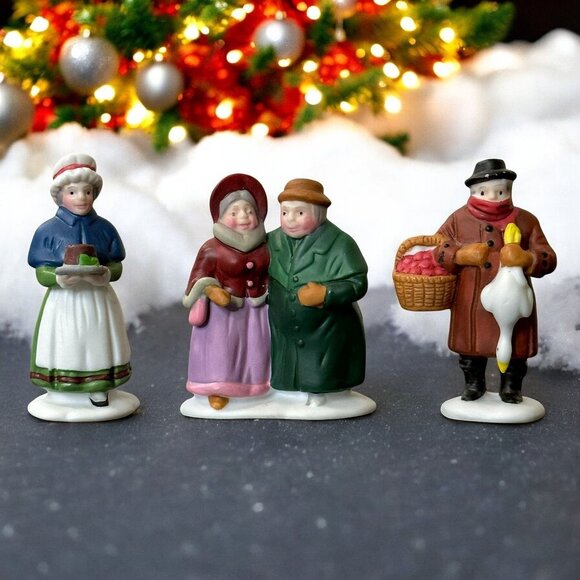 Dept 56 Fezziwig & Friends Dickens Village Christmas Accessory From 1988 - Picture 1 of 11